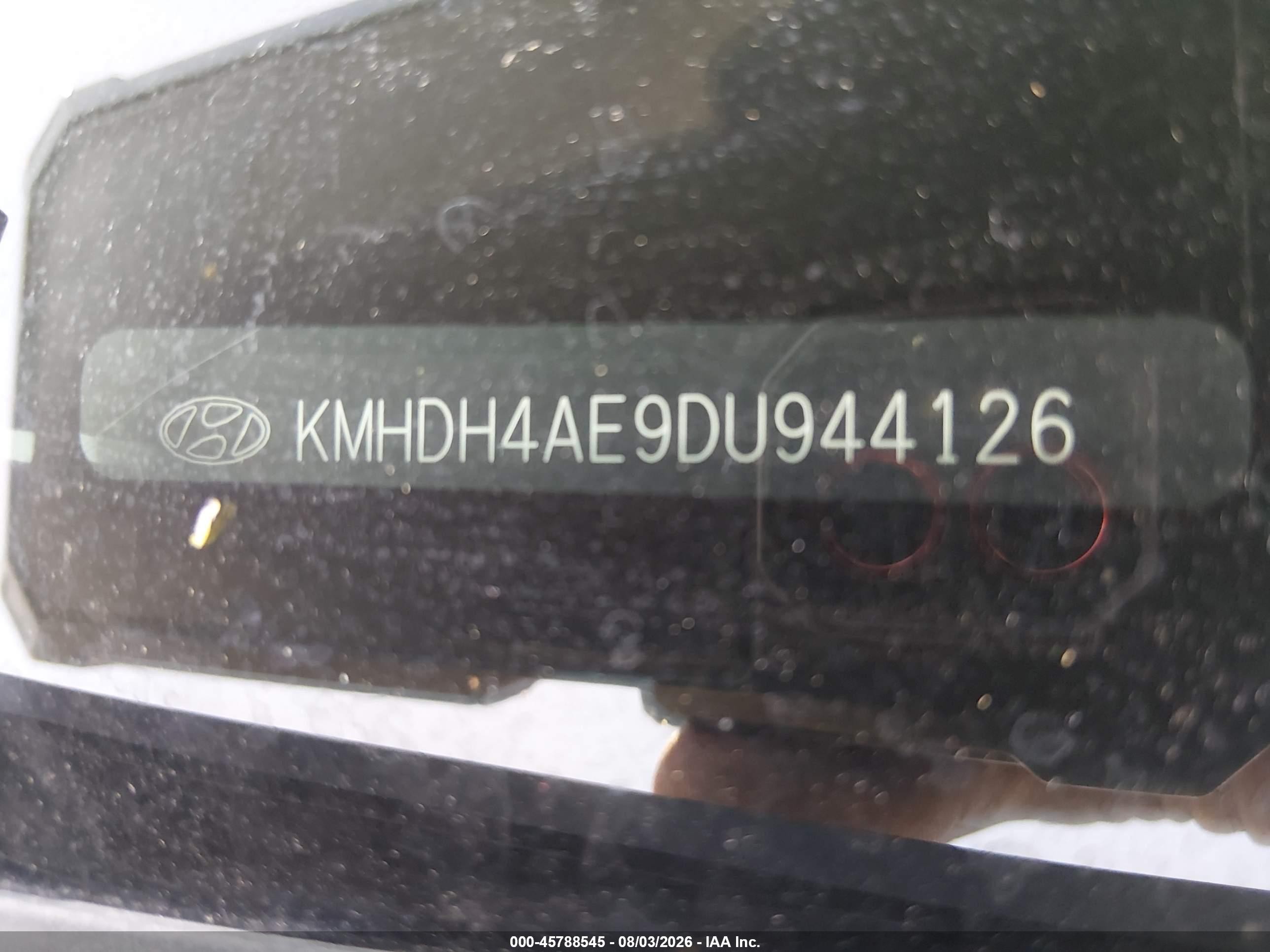 2013 Hyundai Elantra Gls Red vin: KMHDH4AE9DU944126