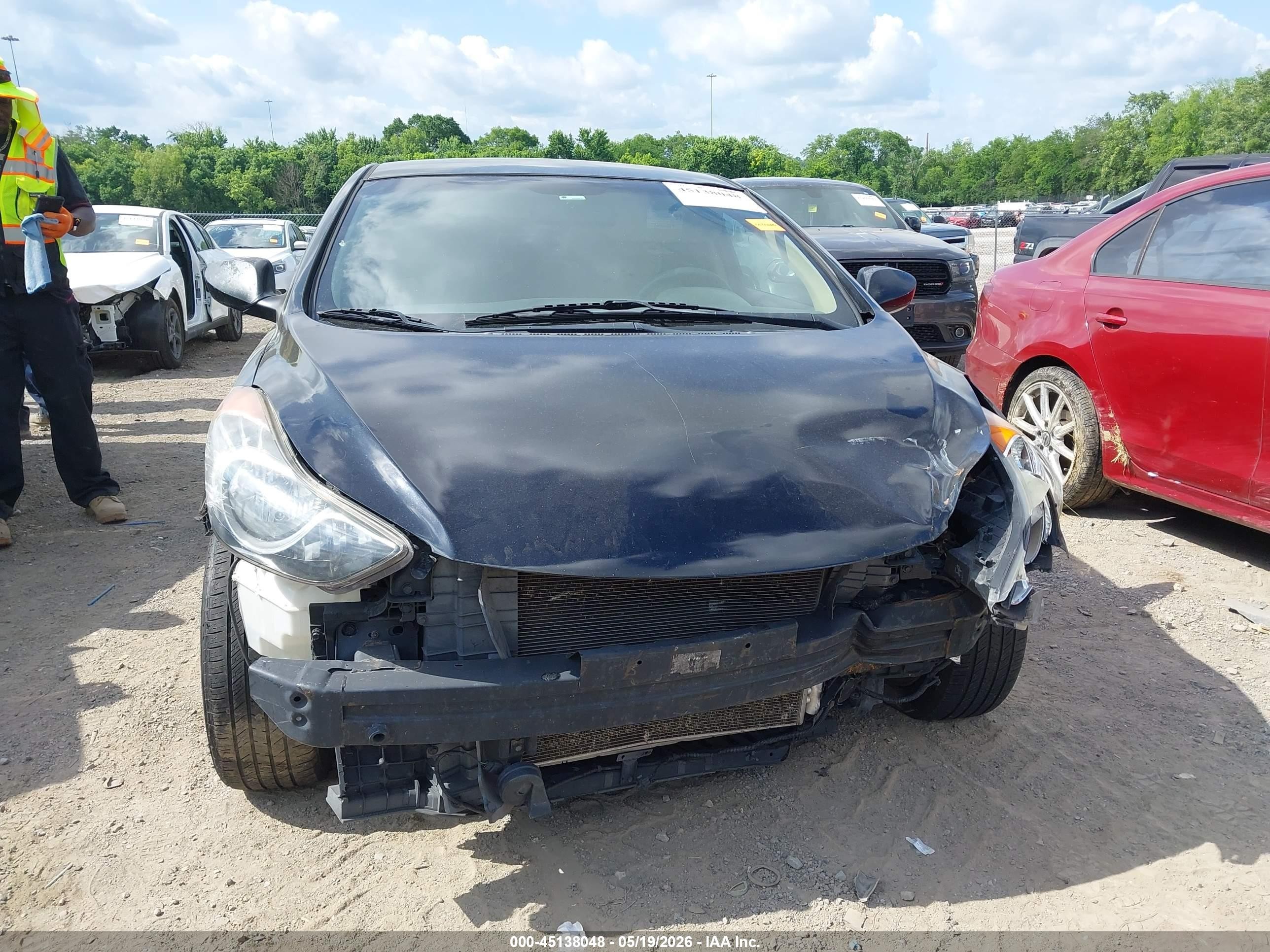 2013 Hyundai Elantra Gls Black vin: KMHDH4AE9DU960987