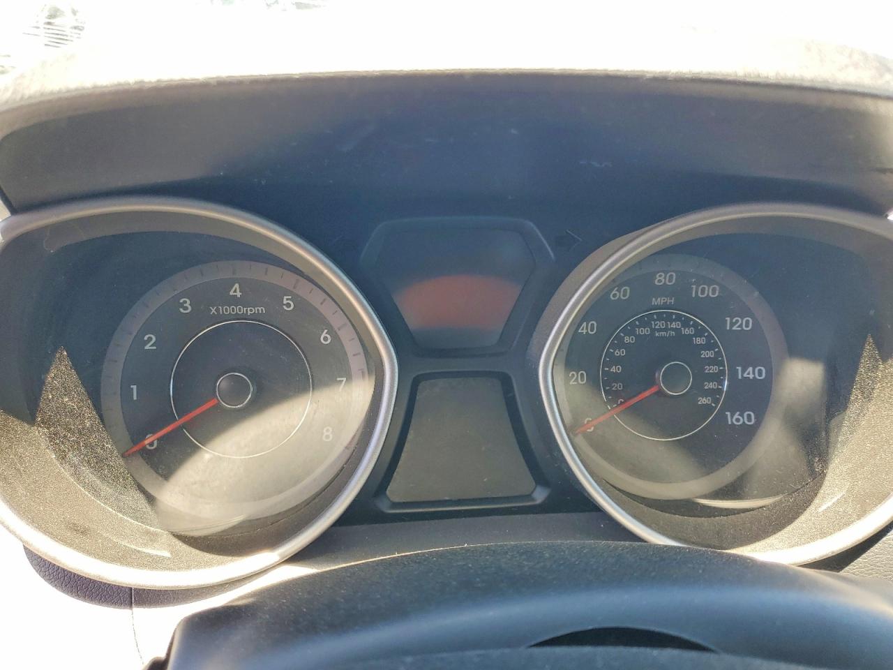 2013 Hyundai Elantra Limited Blue vin: KMHDH4AE9DU963632