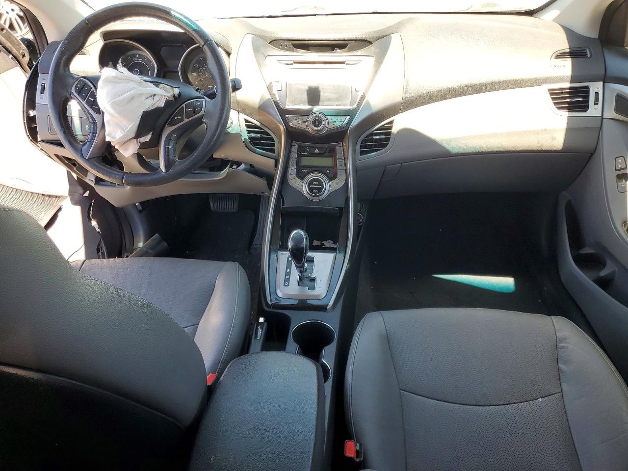 2013 Hyundai Elantra Limited Blue vin: KMHDH4AE9DU963632
