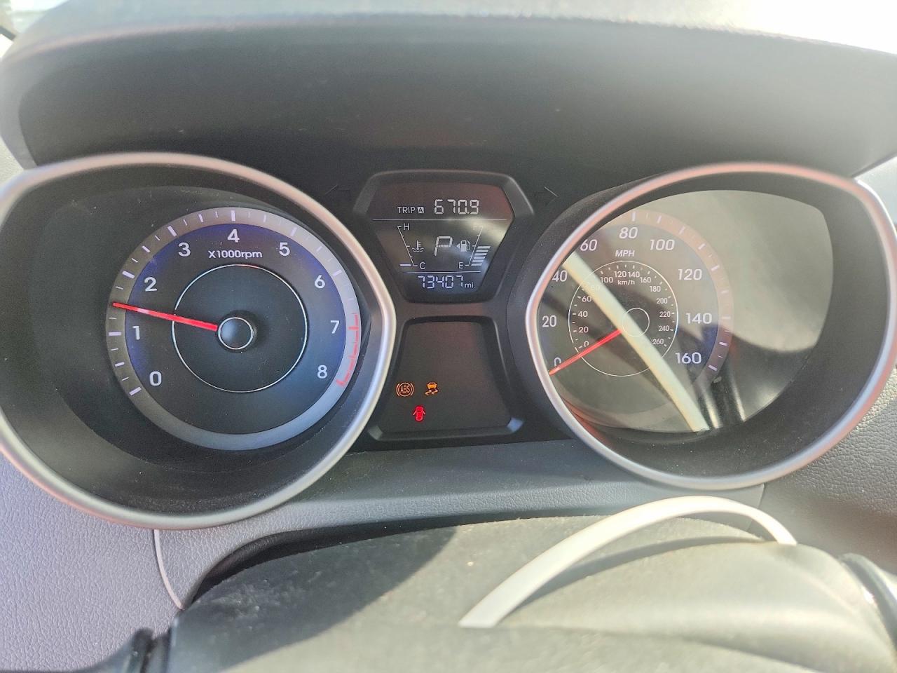 2014 Hyundai Elantra Se Black vin: KMHDH4AE9EU034591