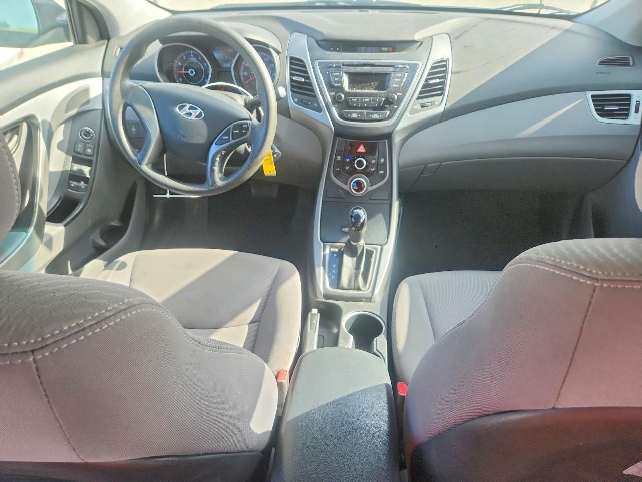 2014 Hyundai Elantra Se Black vin: KMHDH4AE9EU034591
