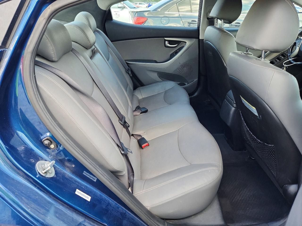 2014 Hyundai Elantra Limited Синий vin: KMHDH4AE9EU071298