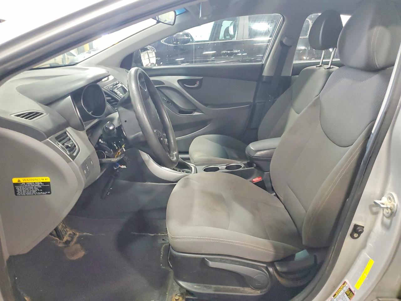 2014 Hyundai Elantra Se Серебряный vin: KMHDH4AE9EU087047