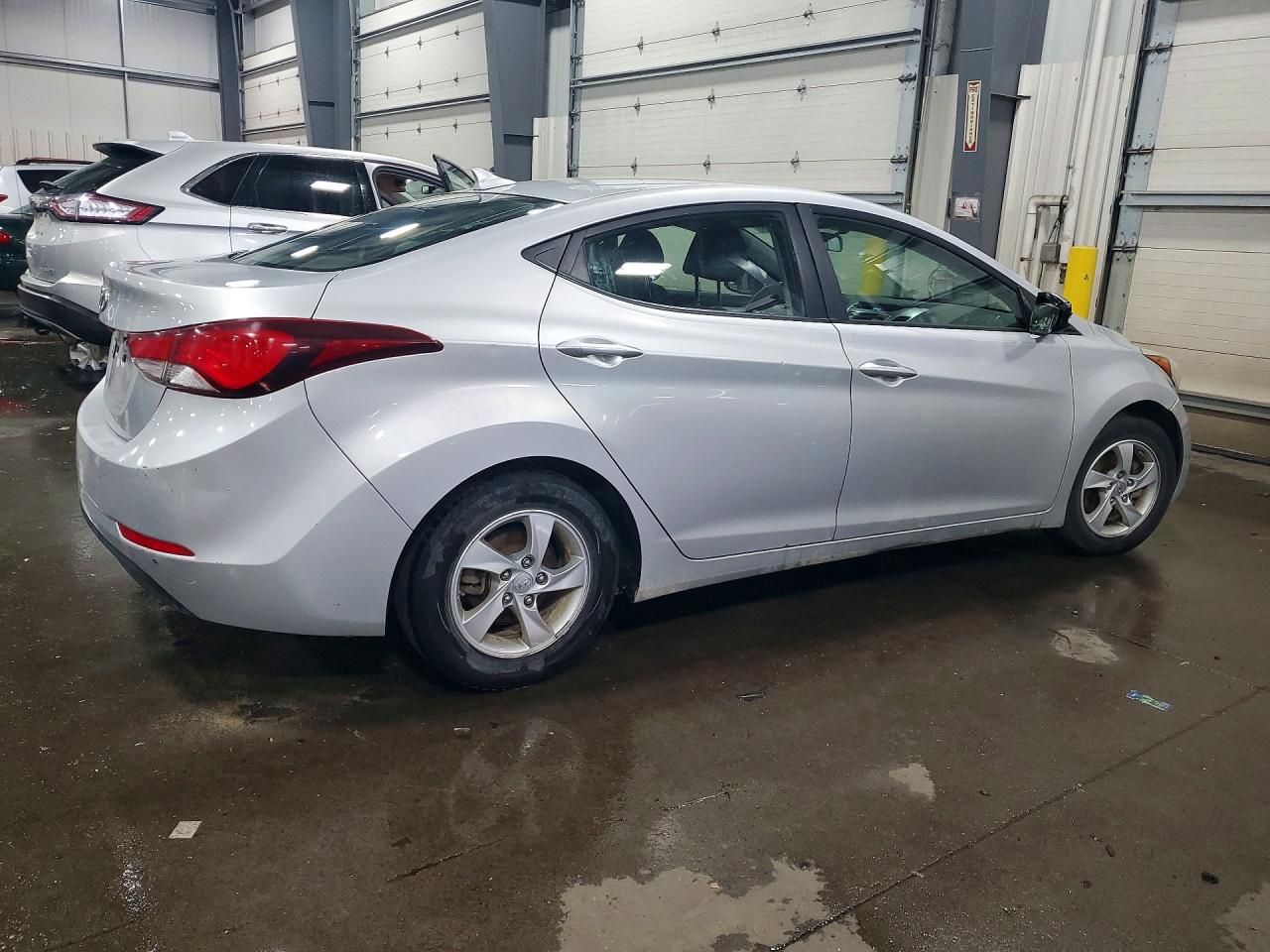 2014 Hyundai Elantra Se Серебряный vin: KMHDH4AE9EU087047