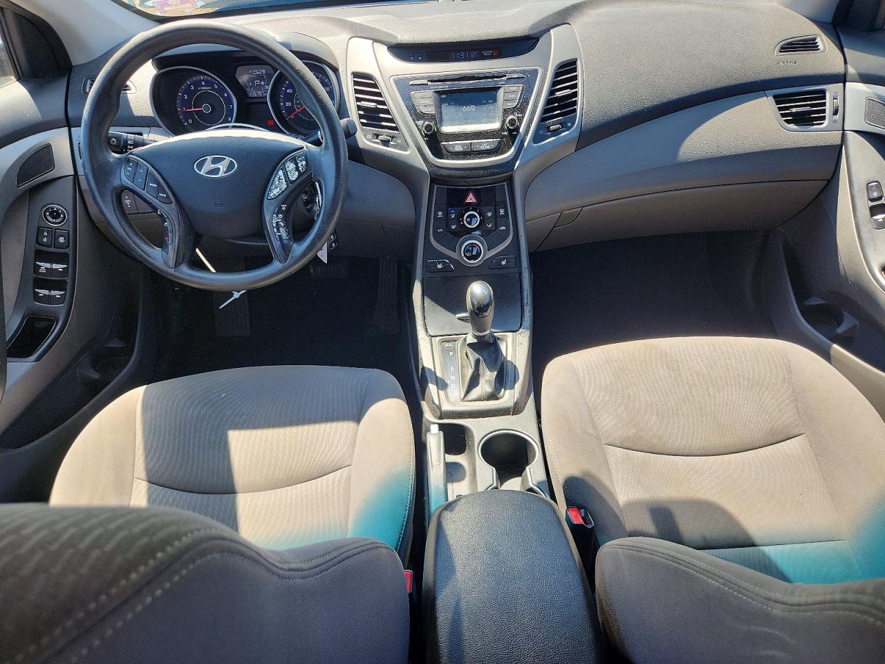 2014 Hyundai Elantra Se Silver vin: KMHDH4AE9EU103084