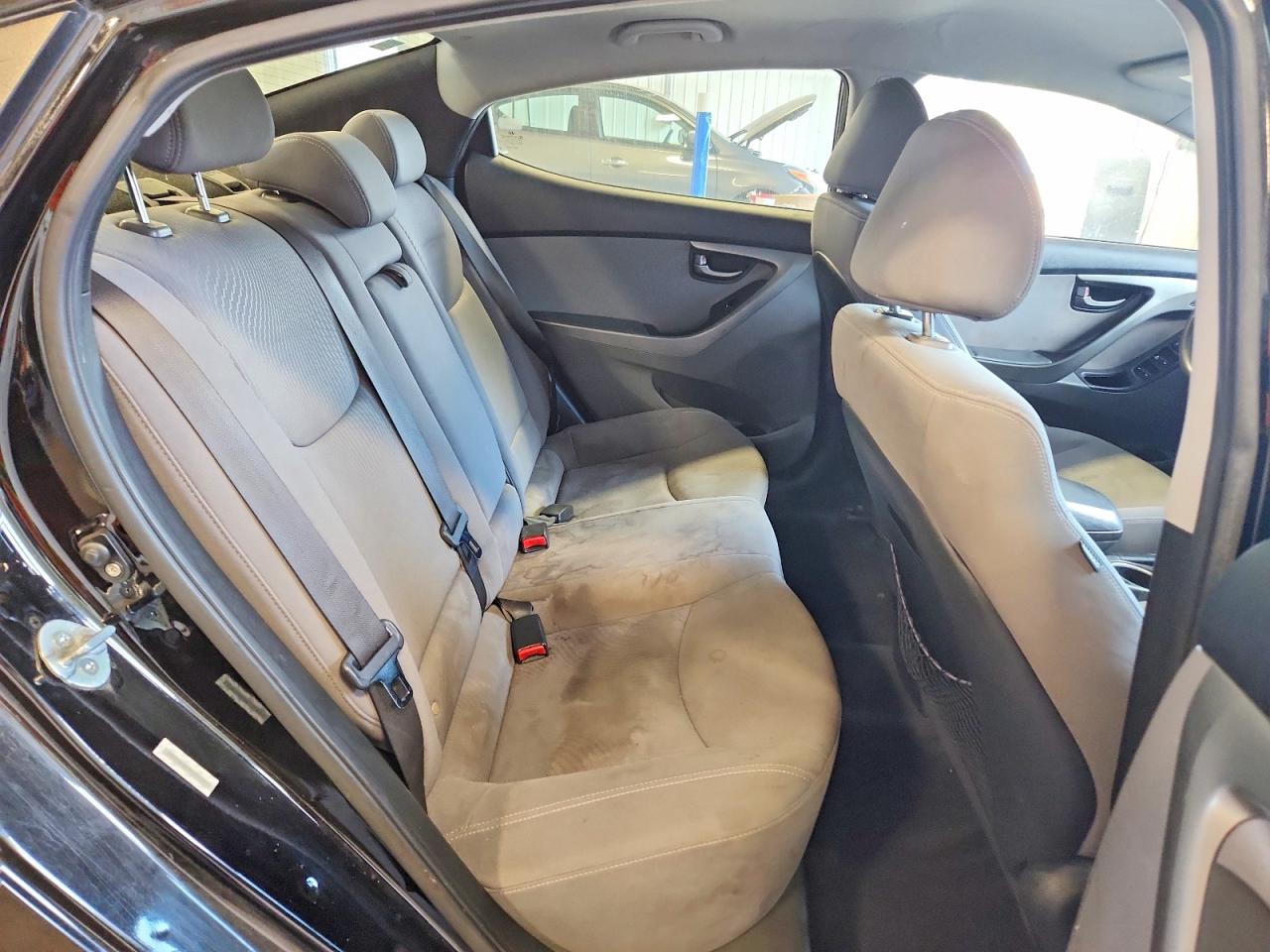 2014 Hyundai Elantra Se Black vin: KMHDH4AE9EU113372