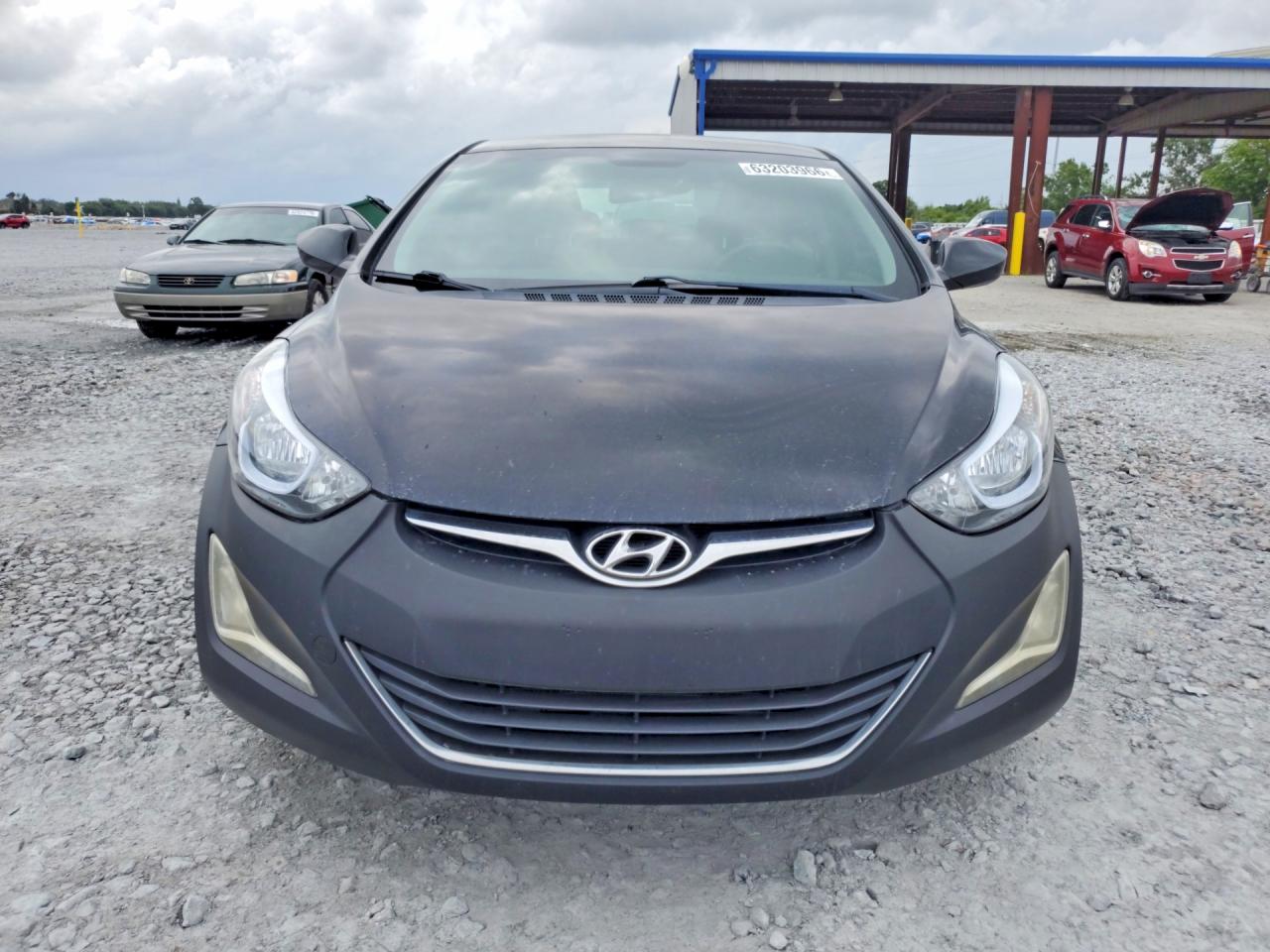 2014 Hyundai Elantra Se Black vin: KMHDH4AE9EU165214