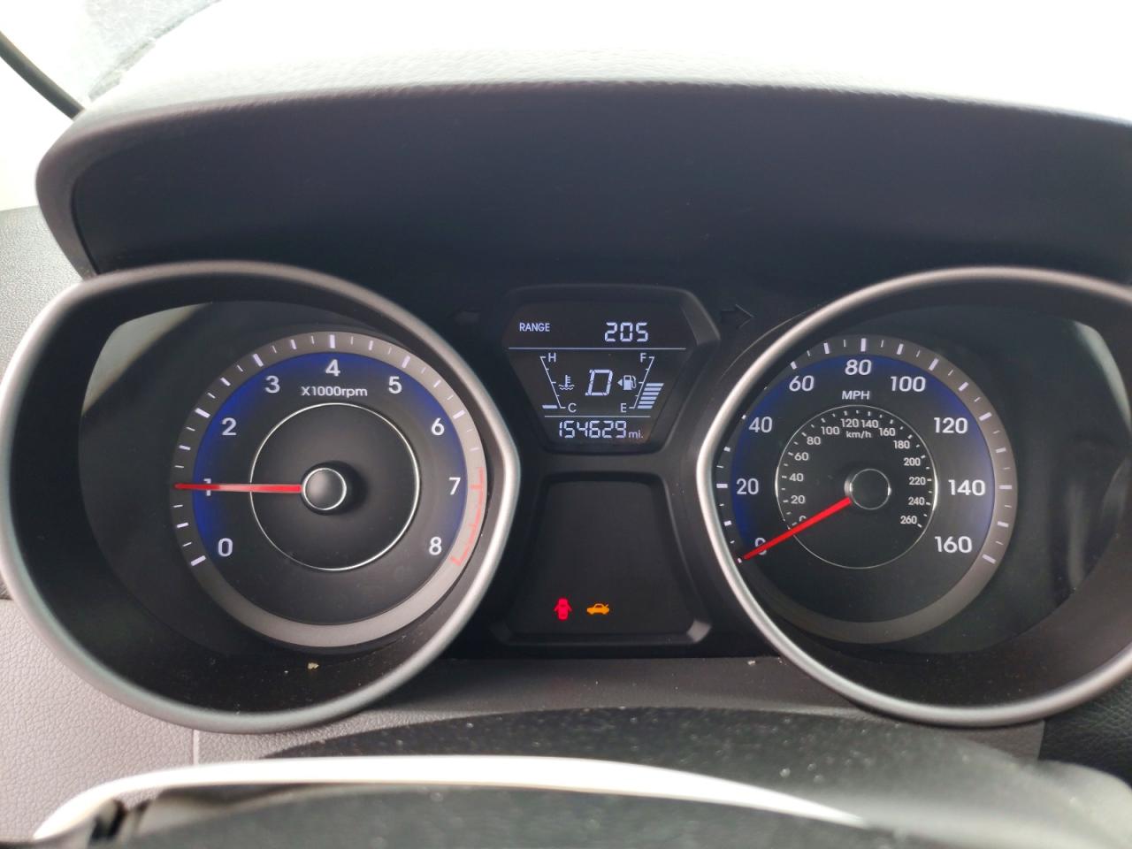 2014 Hyundai Elantra Se Black vin: KMHDH4AE9EU165214