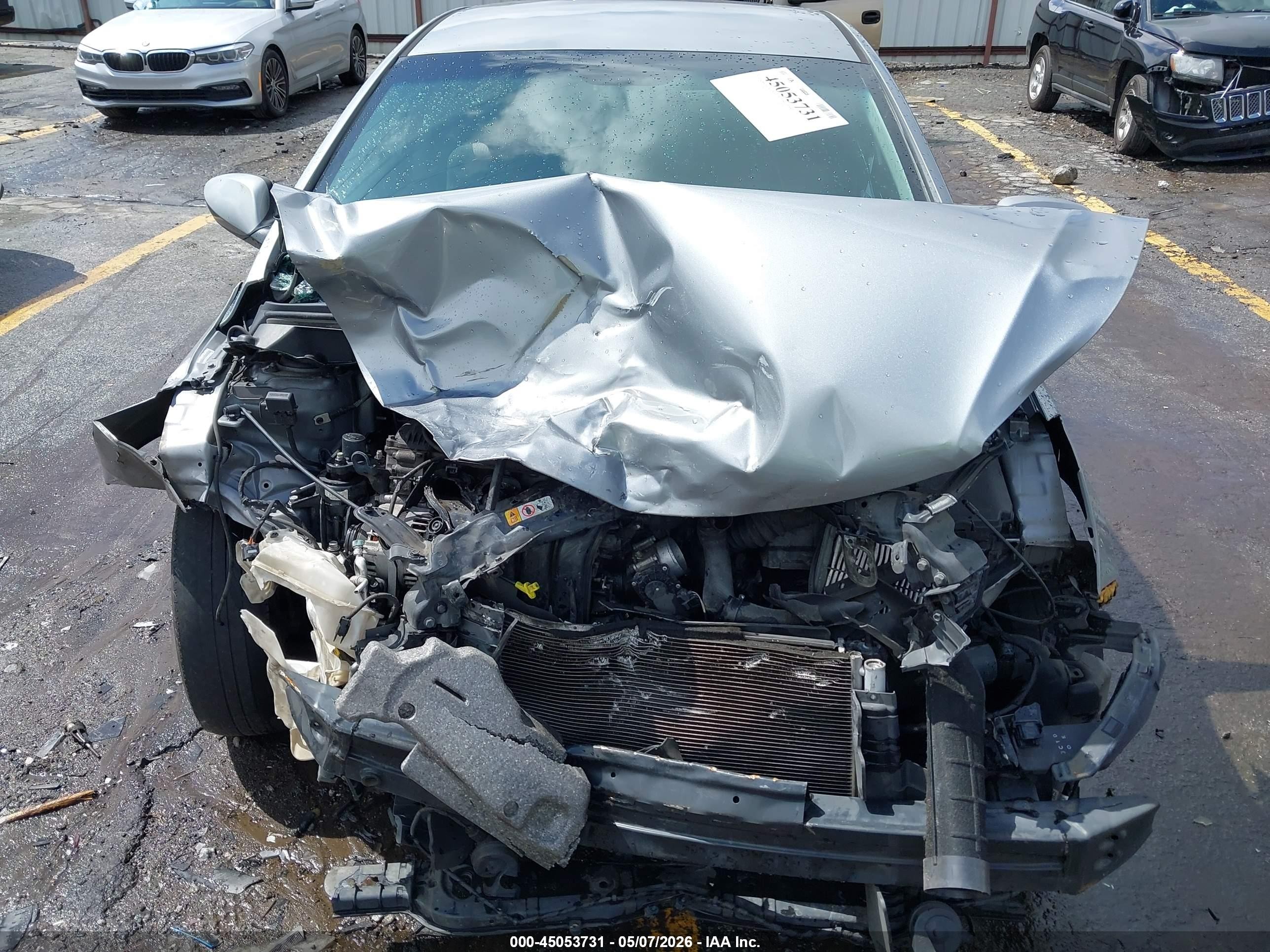 2014 Hyundai Elantra Se Silver vin: KMHDH4AE9EU171465
