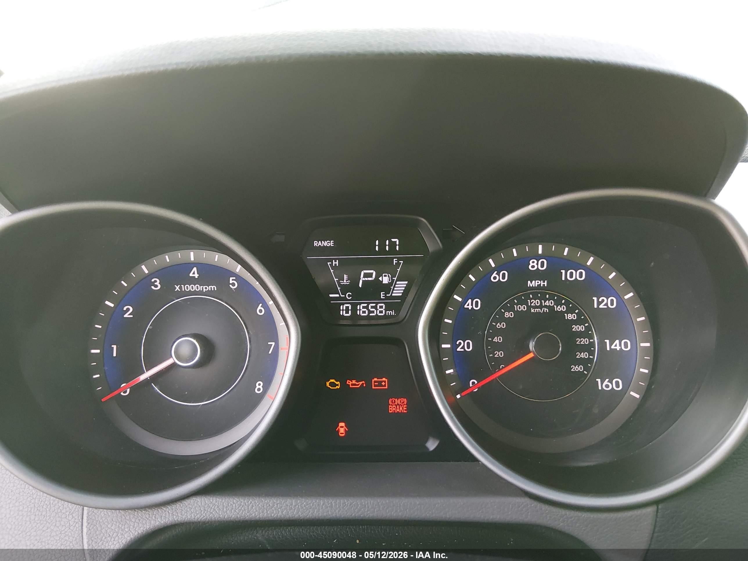 2014 Hyundai Elantra Se Синий vin: KMHDH4AE9EU199329