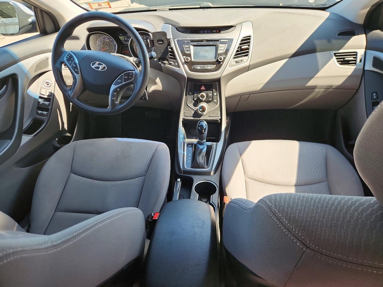 2015 Hyundai Elantra Se Silver vin: KMHDH4AE9FU223338
