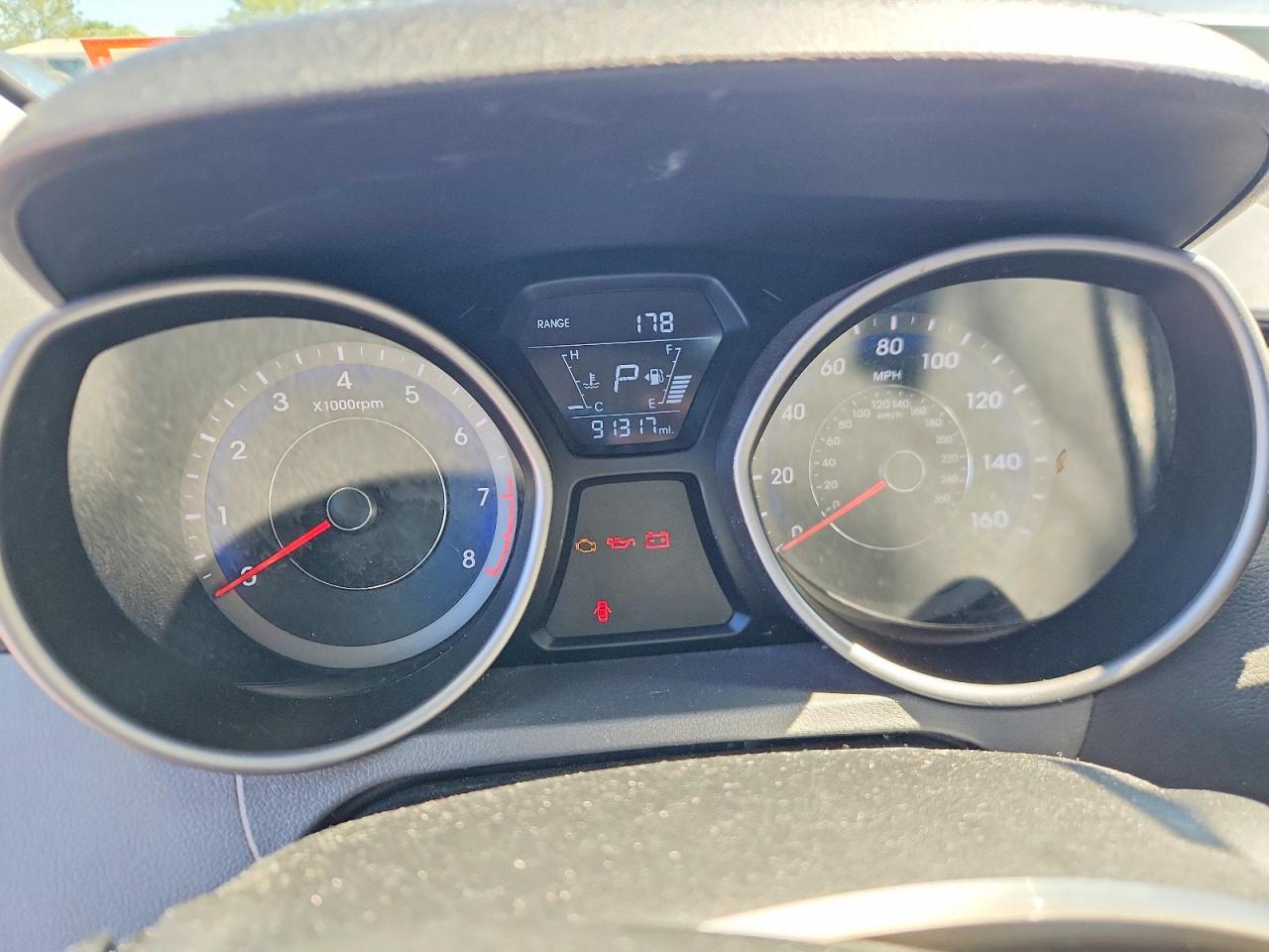 2015 Hyundai Elantra Se Silver vin: KMHDH4AE9FU223338