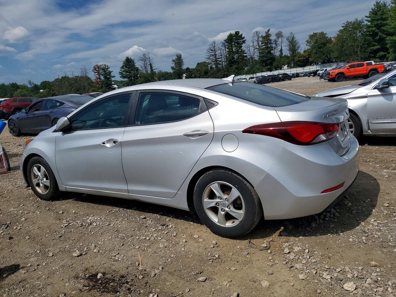 2015 Hyundai Elantra Se Silver vin: KMHDH4AE9FU225381