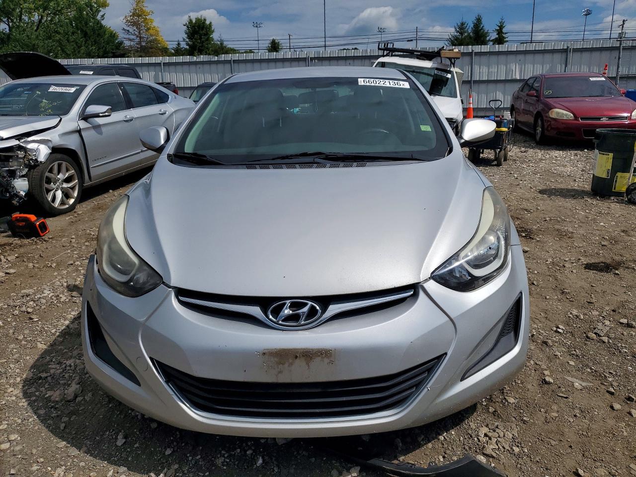 2015 Hyundai Elantra Se Silver vin: KMHDH4AE9FU225381