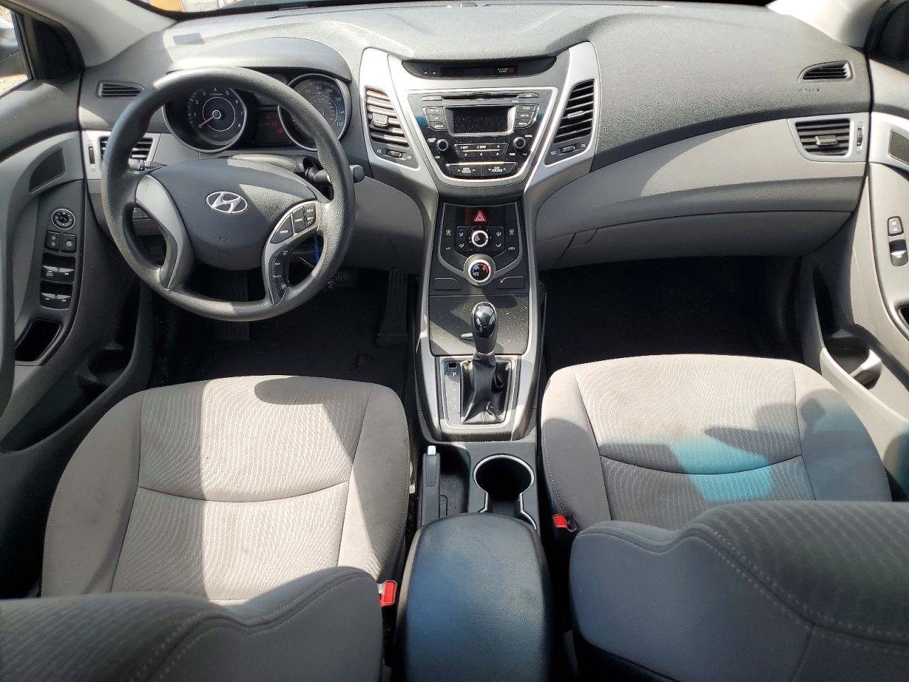 2015 Hyundai Elantra Se Silver vin: KMHDH4AE9FU225381