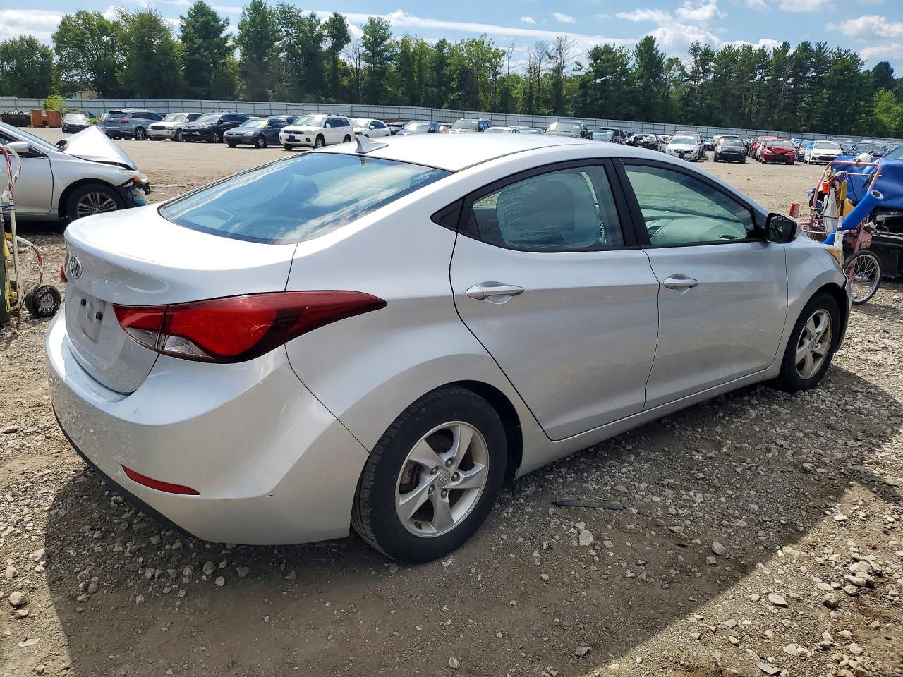 2015 Hyundai Elantra Se Silver vin: KMHDH4AE9FU225381