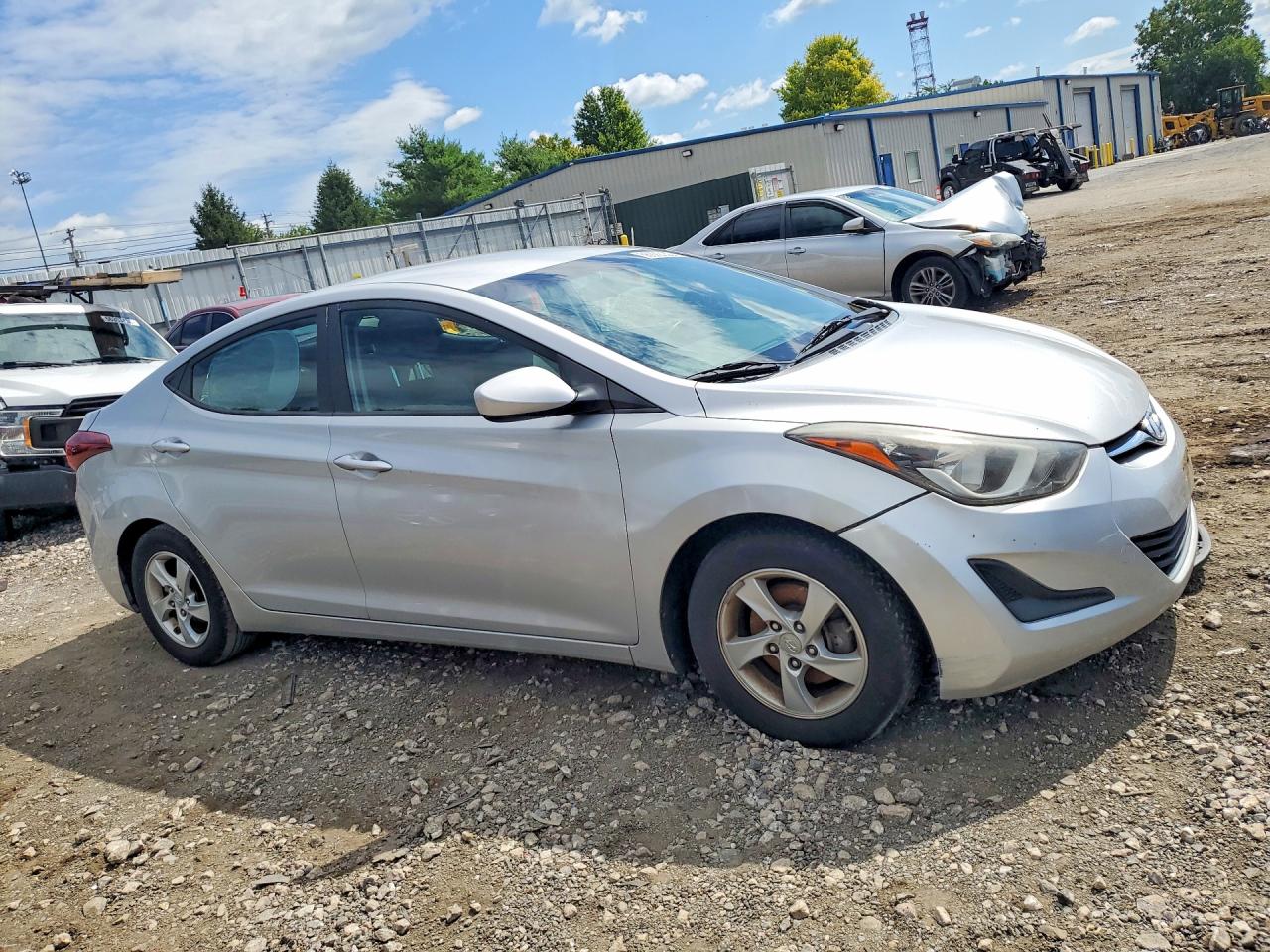 2015 Hyundai Elantra Se Silver vin: KMHDH4AE9FU225381