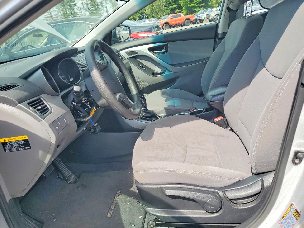 2015 Hyundai Elantra Se Silver vin: KMHDH4AE9FU225381