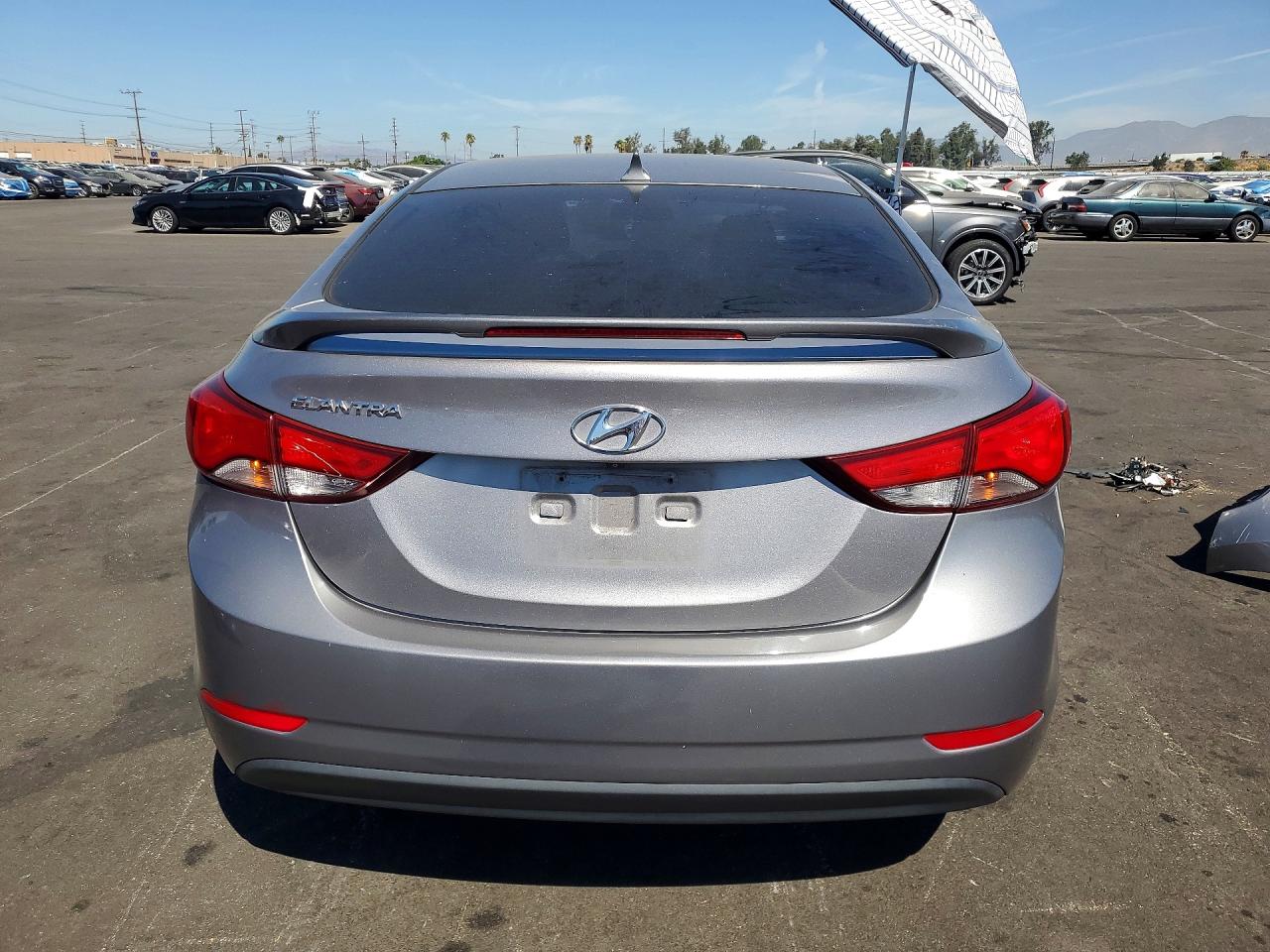2015 Hyundai Elantra Se Silver vin: KMHDH4AE9FU226613