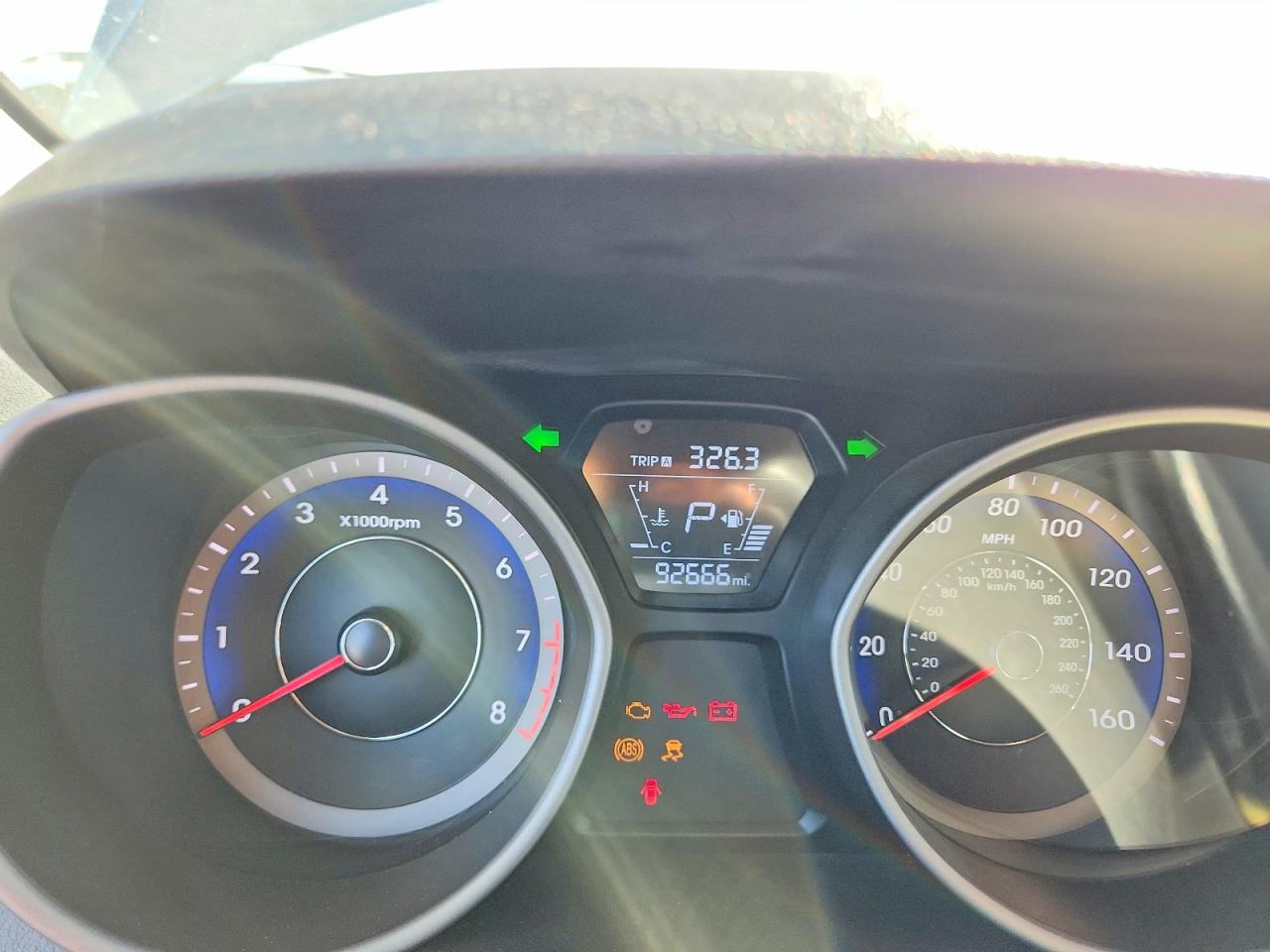 2015 Hyundai Elantra Se Silver vin: KMHDH4AE9FU226613
