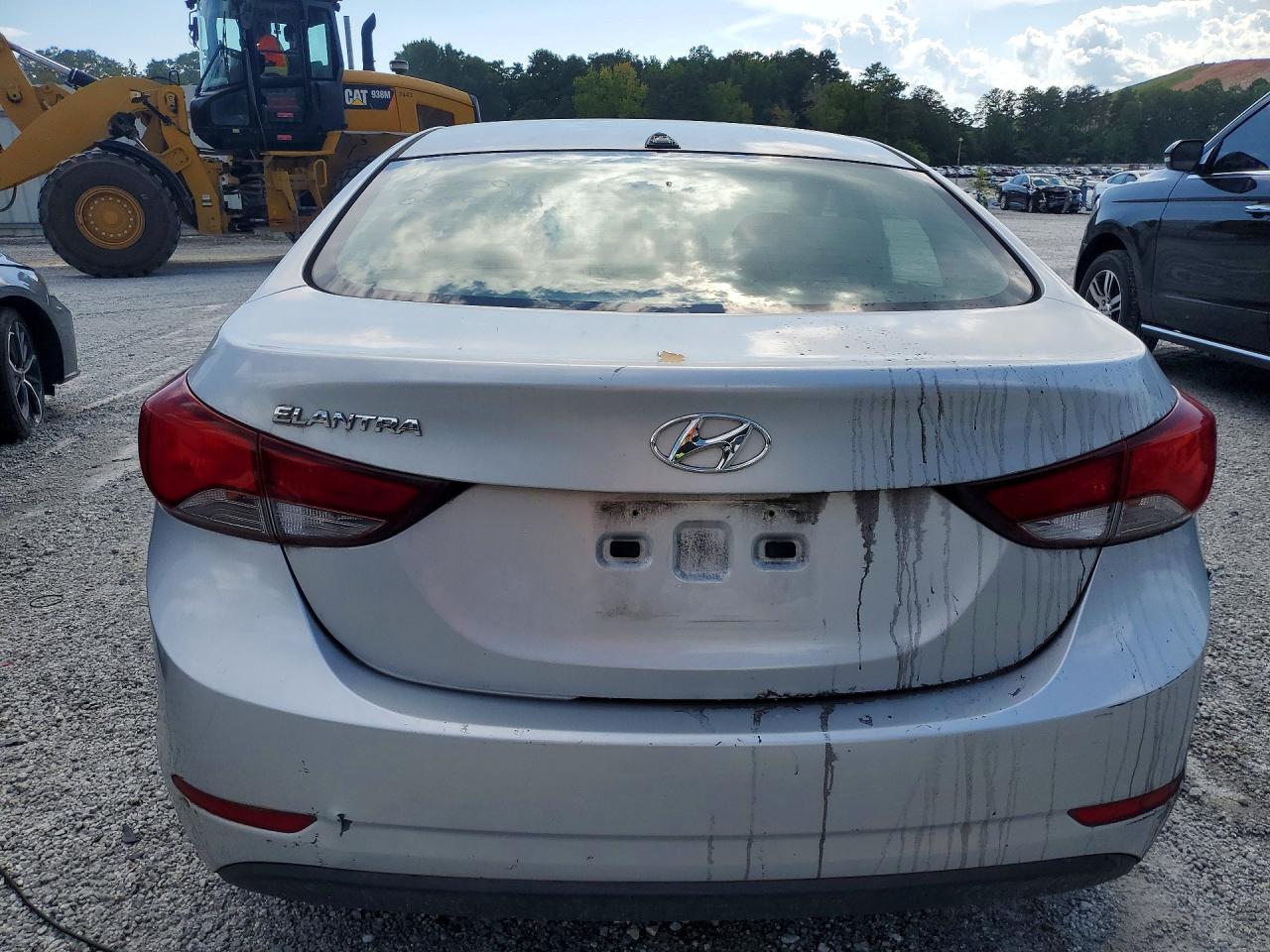 2015 Hyundai Elantra Se Silver vin: KMHDH4AE9FU228247