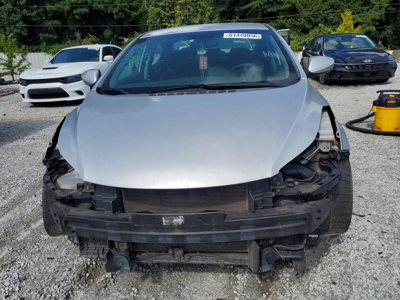 2015 Hyundai Elantra Se Silver vin: KMHDH4AE9FU228247