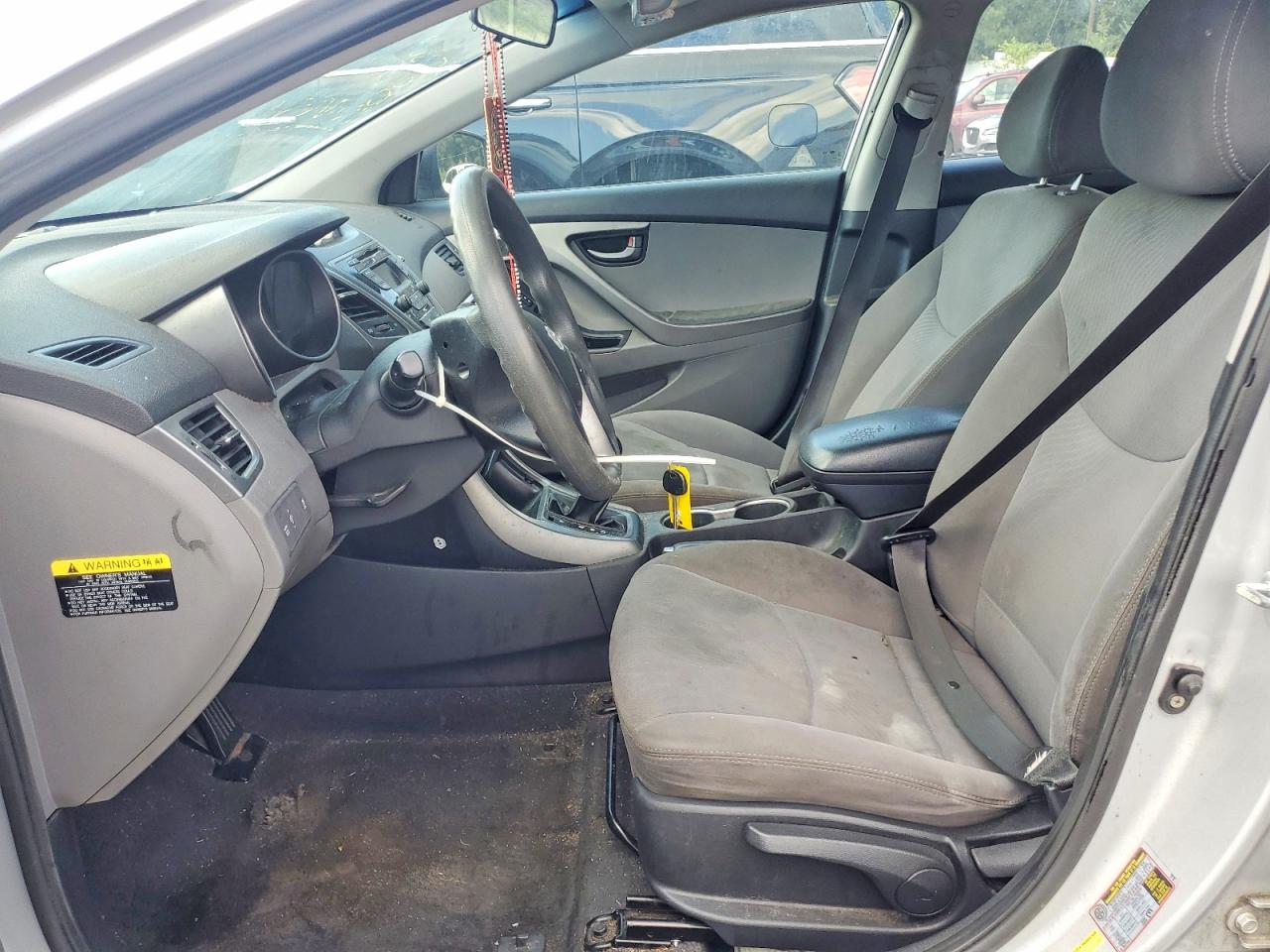 2015 Hyundai Elantra Se Silver vin: KMHDH4AE9FU228247