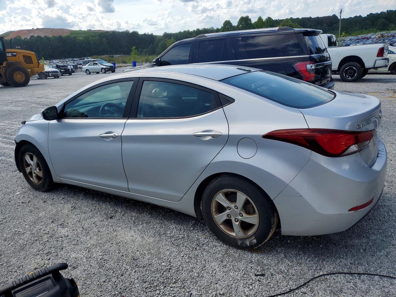 2015 Hyundai Elantra Se Silver vin: KMHDH4AE9FU228247