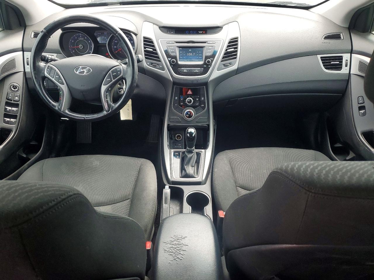2015 Hyundai Elantra Se Silver vin: KMHDH4AE9FU230905
