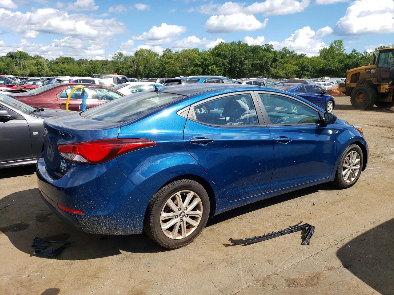 2015 Hyundai Elantra Se Blue vin: KMHDH4AE9FU248191