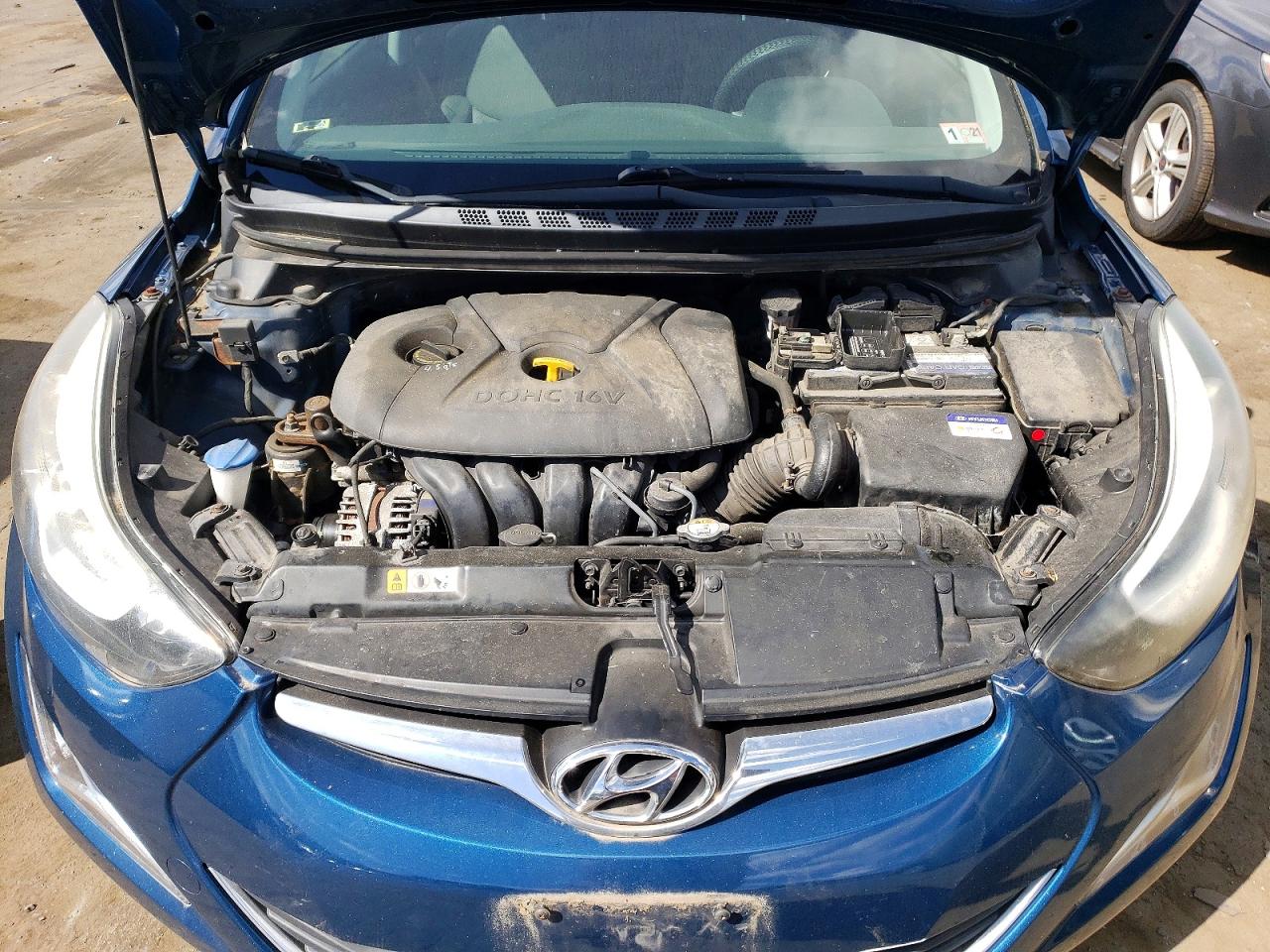2015 Hyundai Elantra Se Blue vin: KMHDH4AE9FU248191