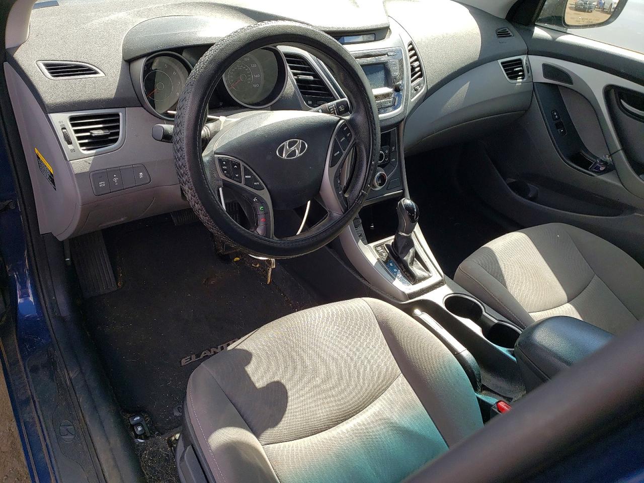 2015 Hyundai Elantra Se Blue vin: KMHDH4AE9FU248191