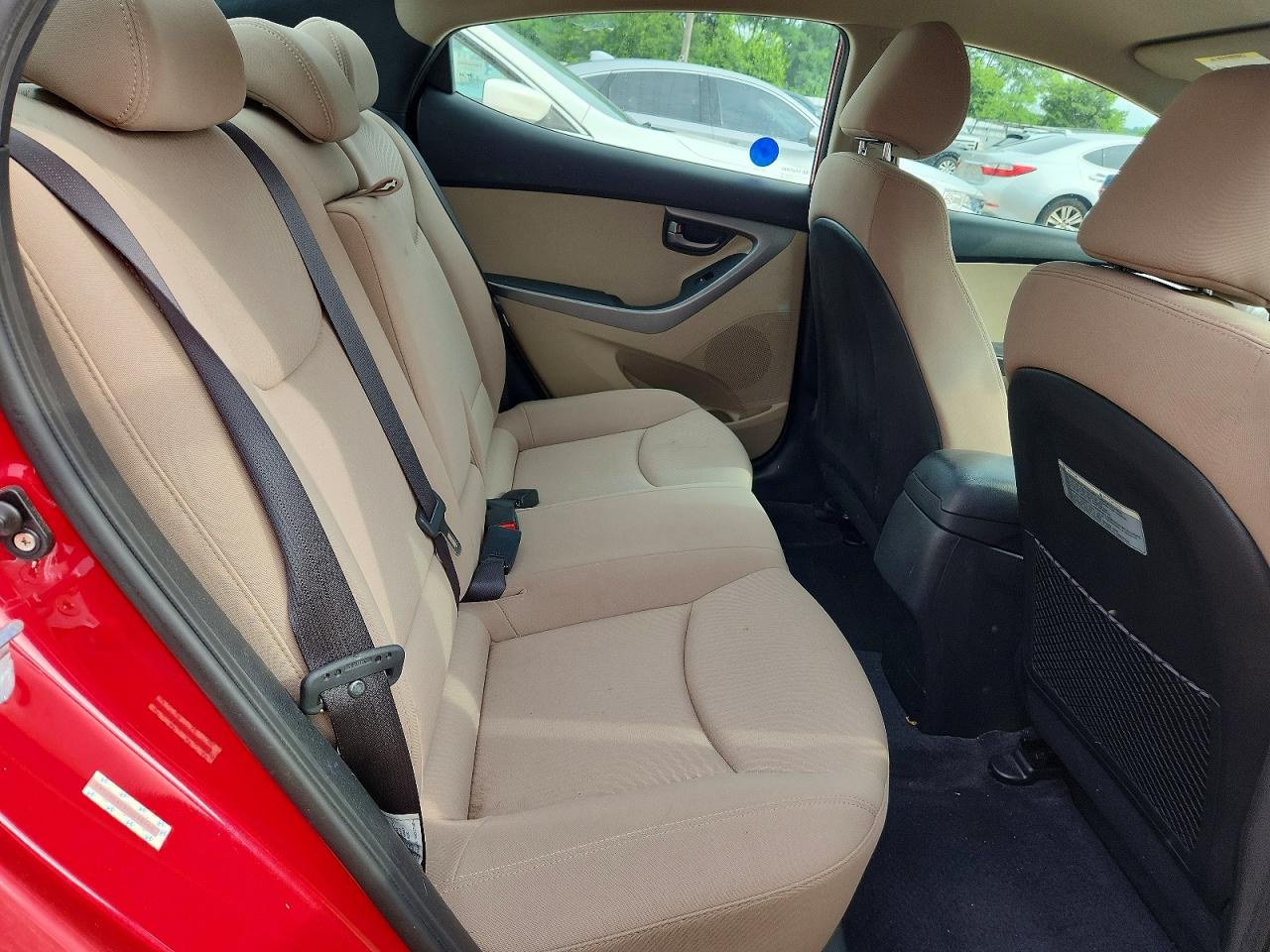 2015 Hyundai Elantra Se Red vin: KMHDH4AE9FU248546