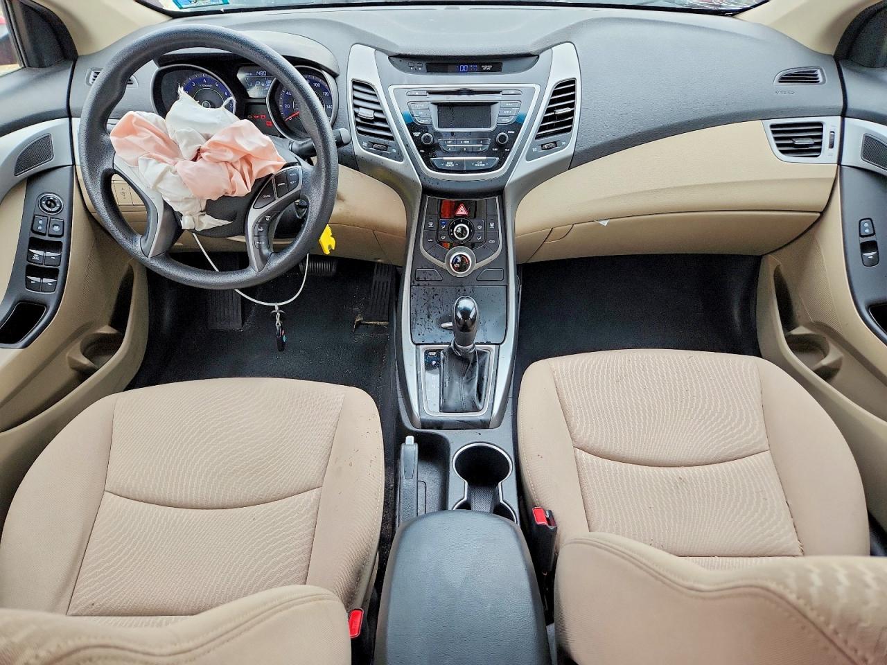 2015 Hyundai Elantra Se Red vin: KMHDH4AE9FU248546