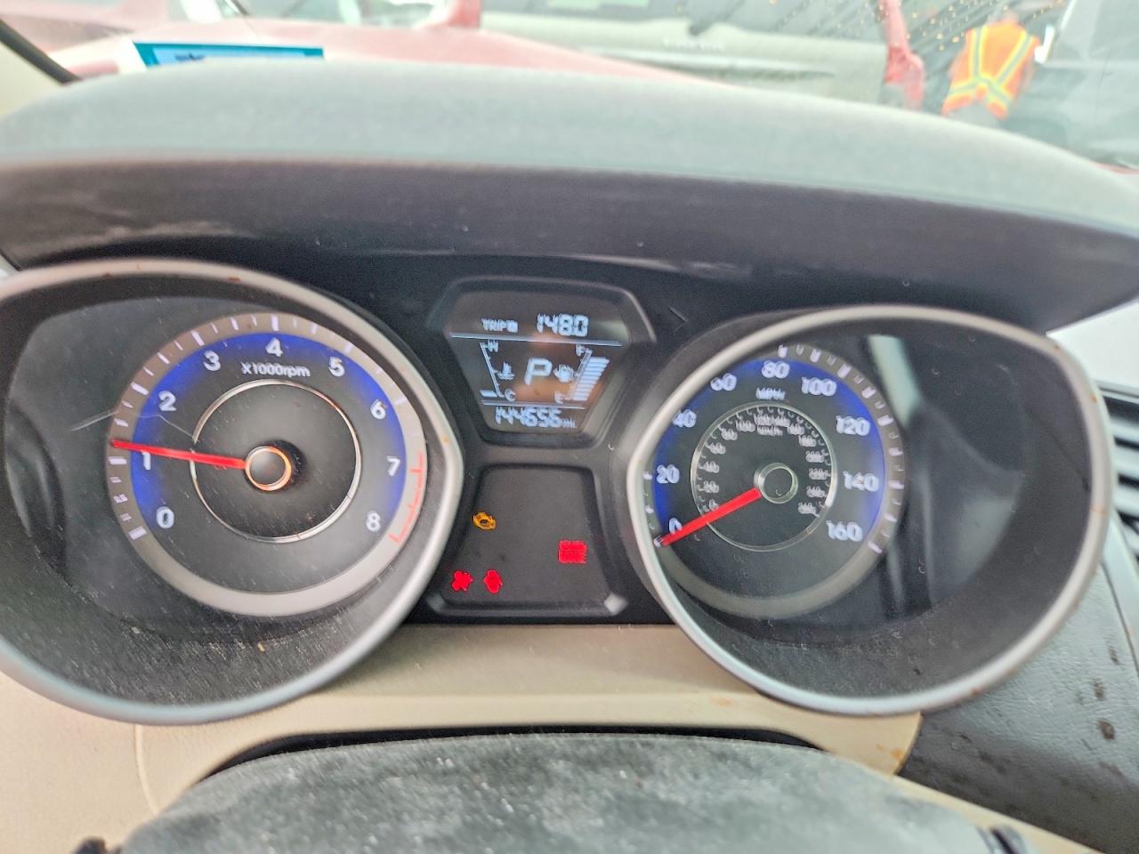 2015 Hyundai Elantra Se Red vin: KMHDH4AE9FU248546