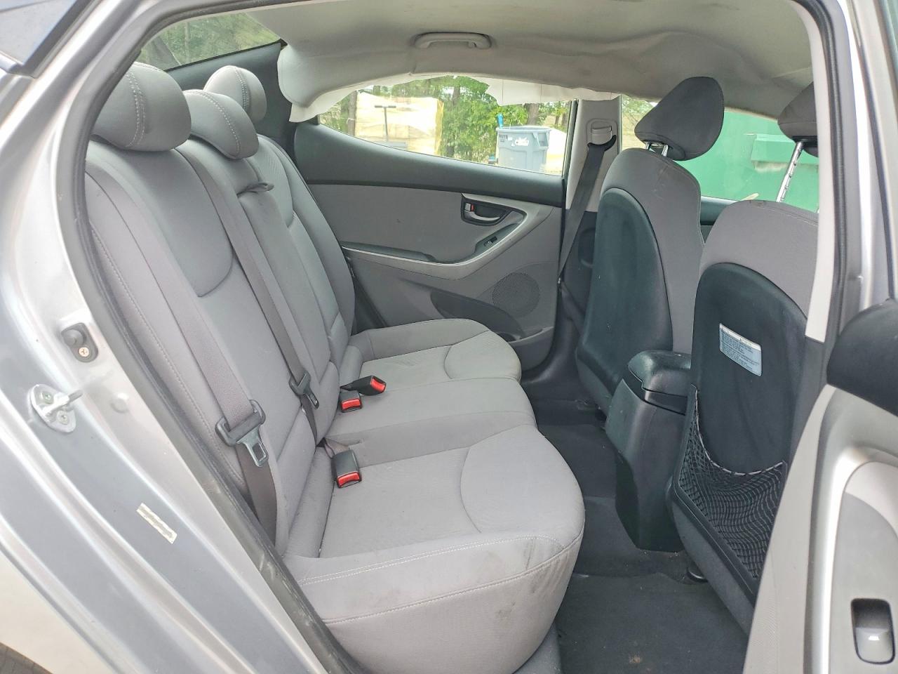 2015 Hyundai Elantra Se Gray vin: KMHDH4AE9FU250362