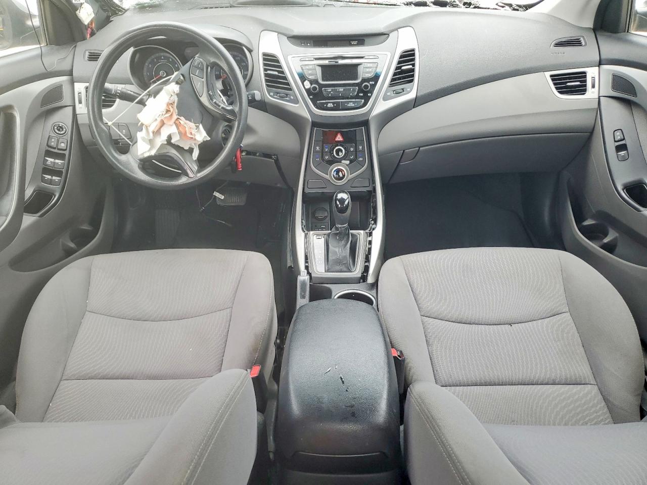 2015 Hyundai Elantra Se Gray vin: KMHDH4AE9FU250362