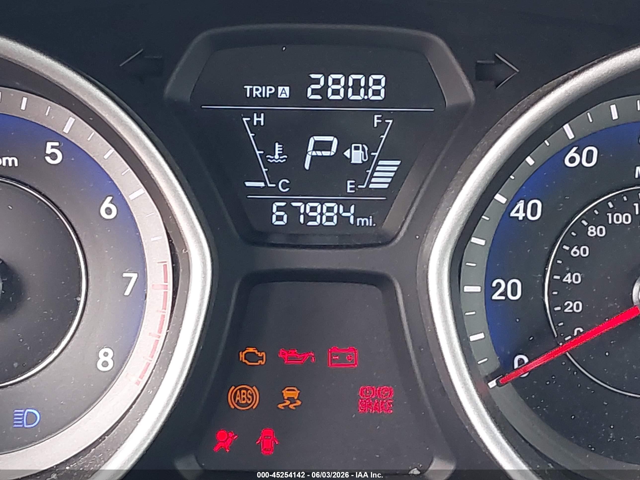 2015 Hyundai Elantra Se Blue vin: KMHDH4AE9FU300323