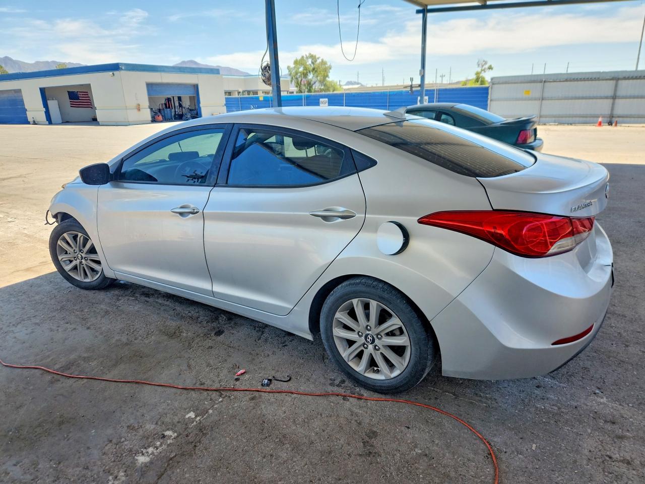 2015 Hyundai Elantra Se Silver vin: KMHDH4AE9FU303142