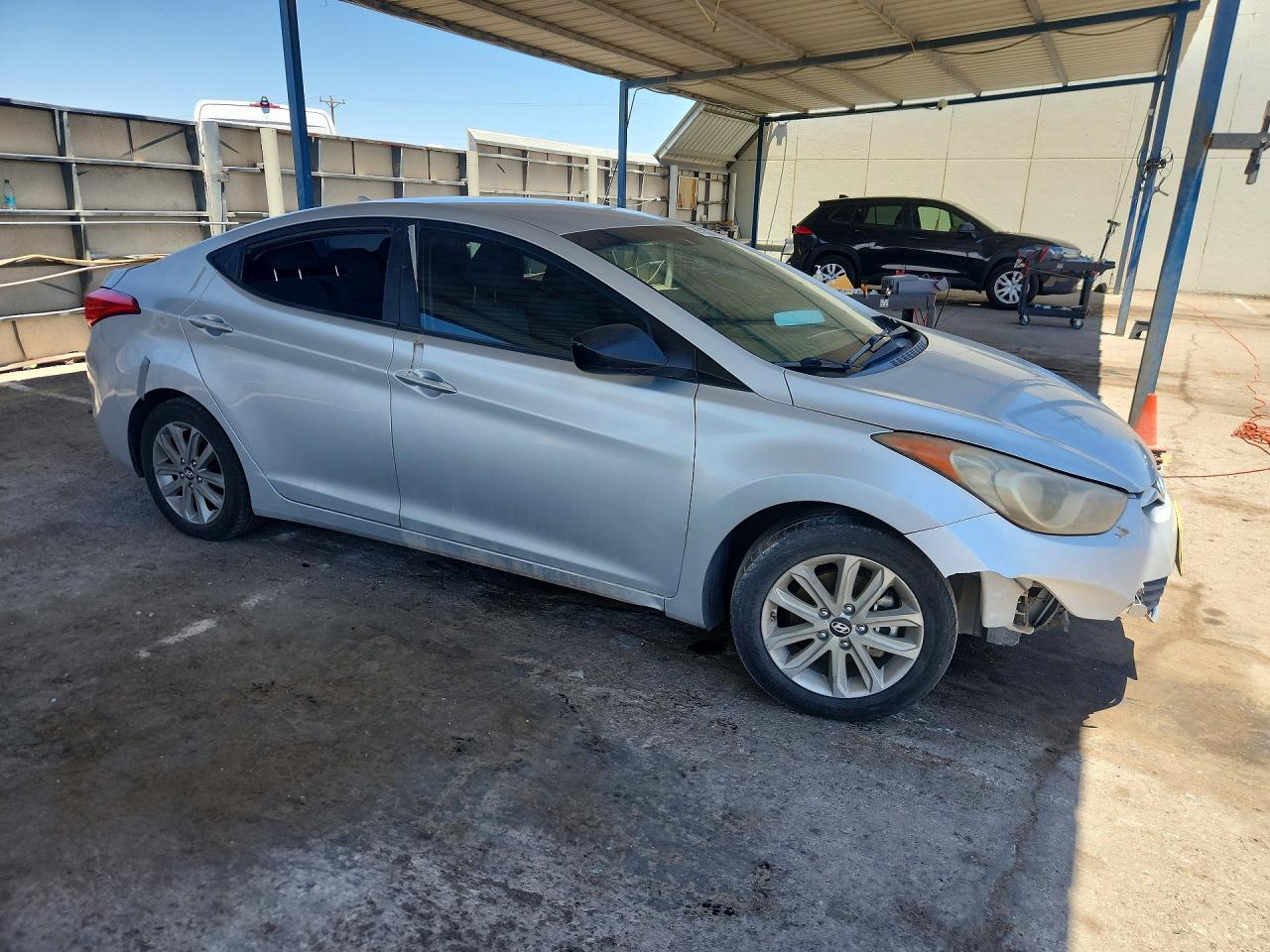 2015 Hyundai Elantra Se Silver vin: KMHDH4AE9FU303142