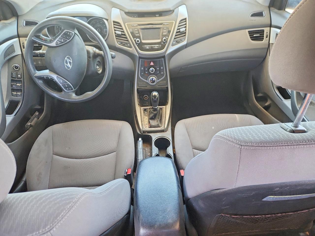 2015 Hyundai Elantra Se Silver vin: KMHDH4AE9FU303142