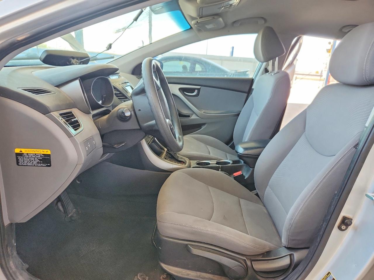 2015 Hyundai Elantra Se Silver vin: KMHDH4AE9FU303142