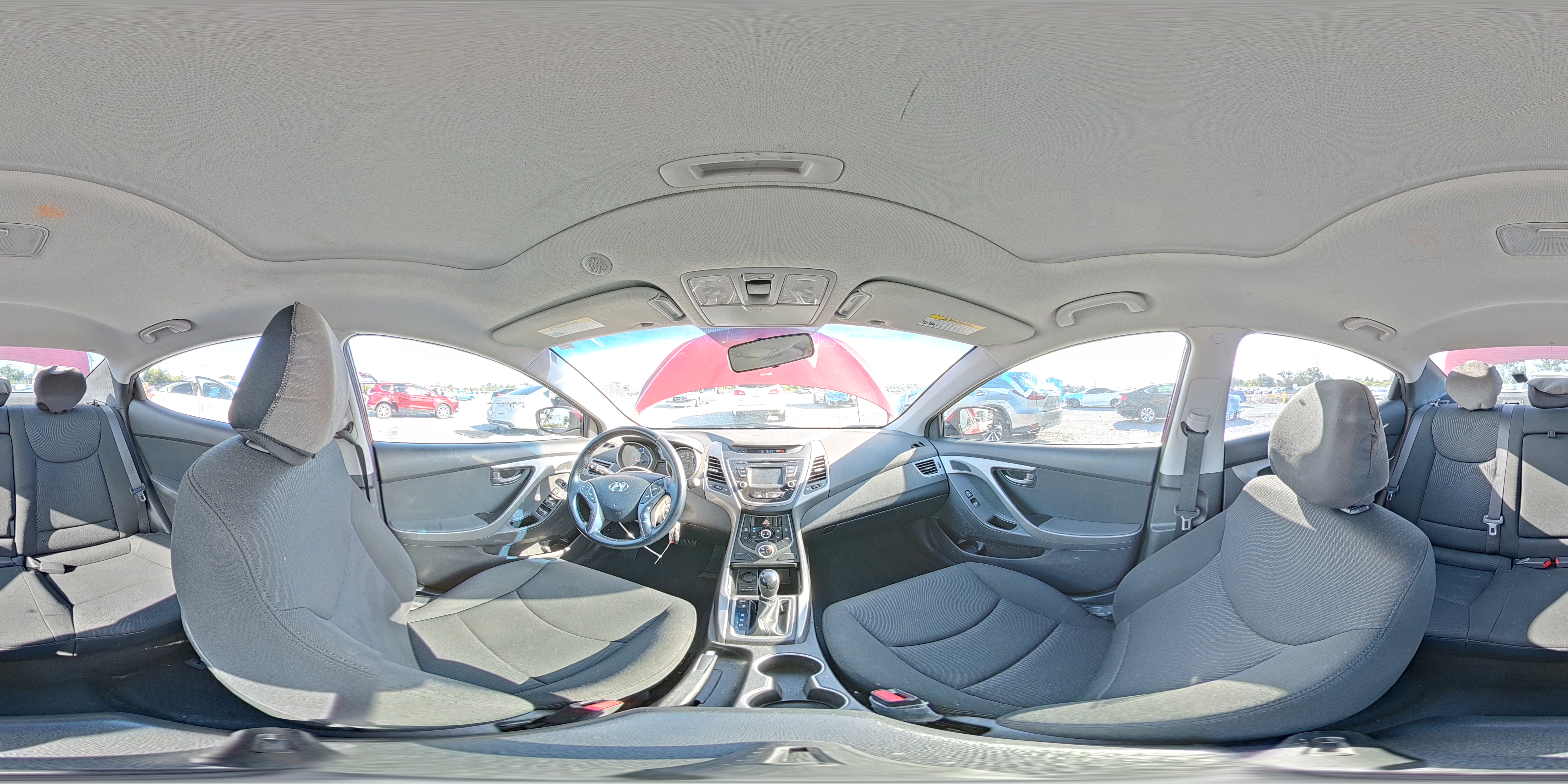 2015 Hyundai Elantra Se Red vin: KMHDH4AE9FU304372