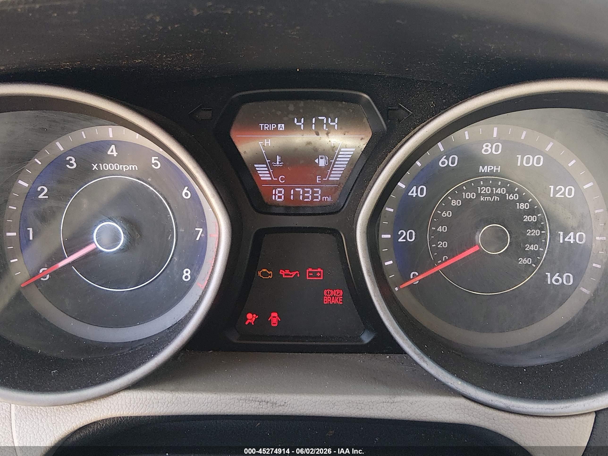 2015 Hyundai Elantra Se Blue vin: KMHDH4AE9FU342362