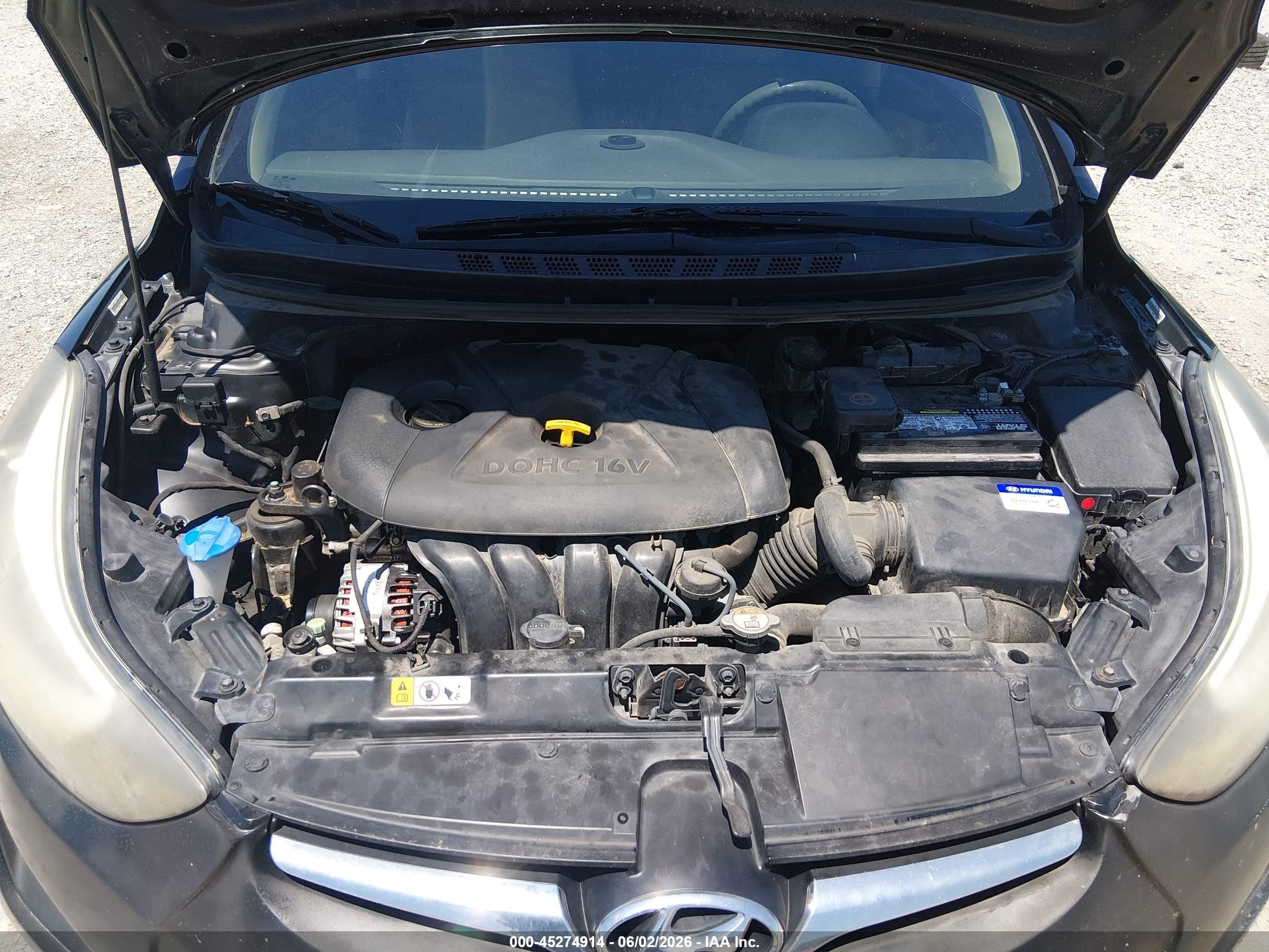 2015 Hyundai Elantra Se Blue vin: KMHDH4AE9FU342362