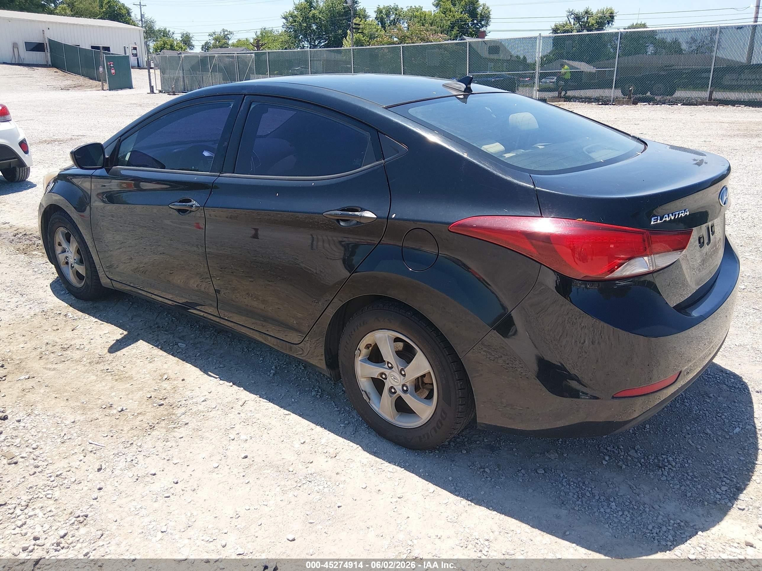 2015 Hyundai Elantra Se Blue vin: KMHDH4AE9FU342362