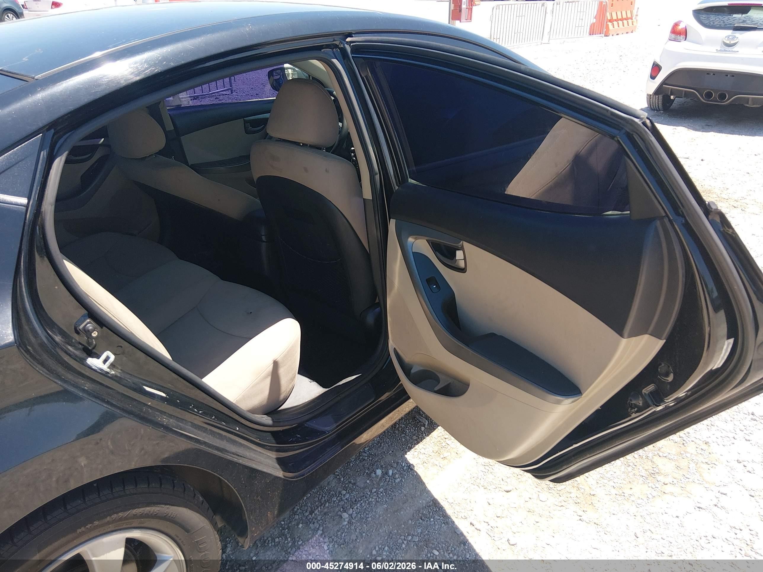 2015 Hyundai Elantra Se Blue vin: KMHDH4AE9FU342362