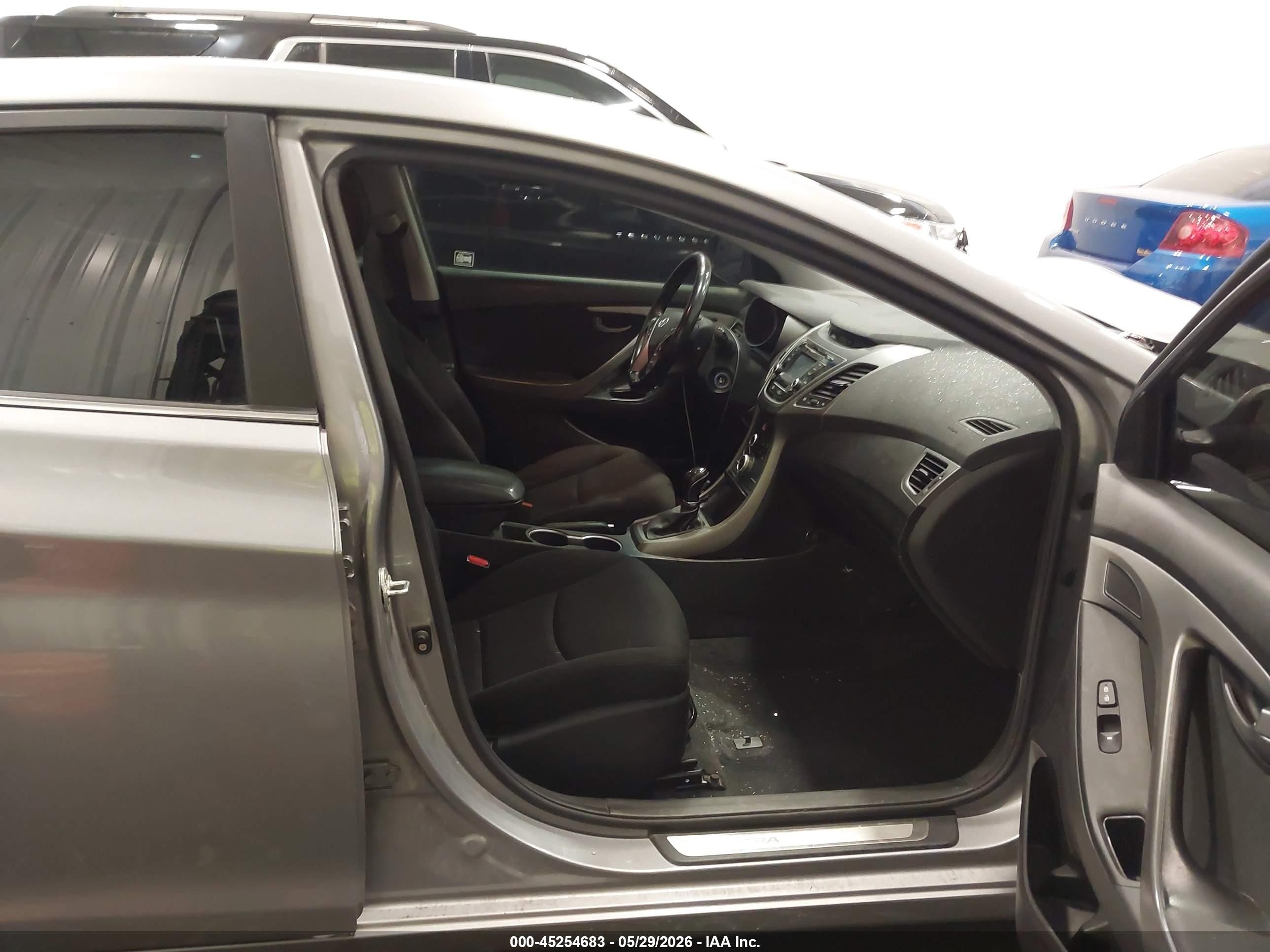 2015 Hyundai Elantra Se Silver vin: KMHDH4AE9FU342880