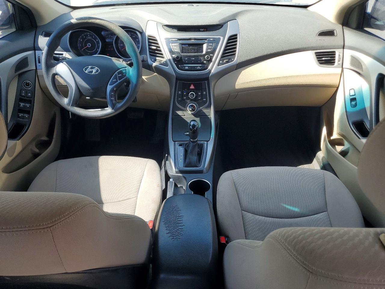 2015 Hyundai Elantra Se Black vin: KMHDH4AE9FU382683